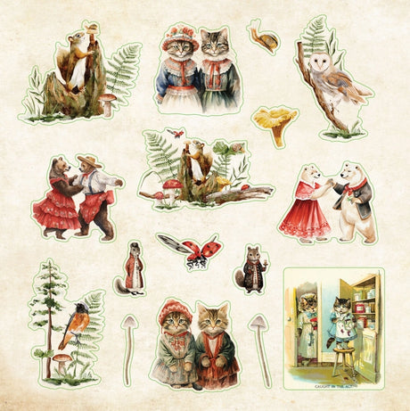 Zoological Ephemera Sticker Book (680+ stickers)