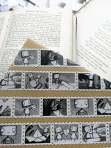 Jon Turner Illustration - Robot Stamps Washi Tape - Landscape Format