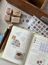 Farting Dog Wooden Stamp