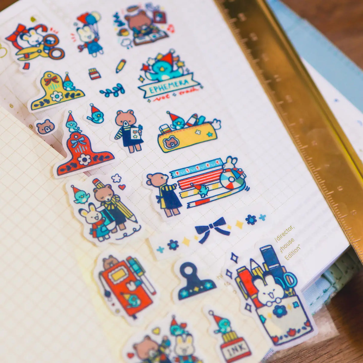 Thousand Skies - Journal and Craft Party Washi Sticker Sheet