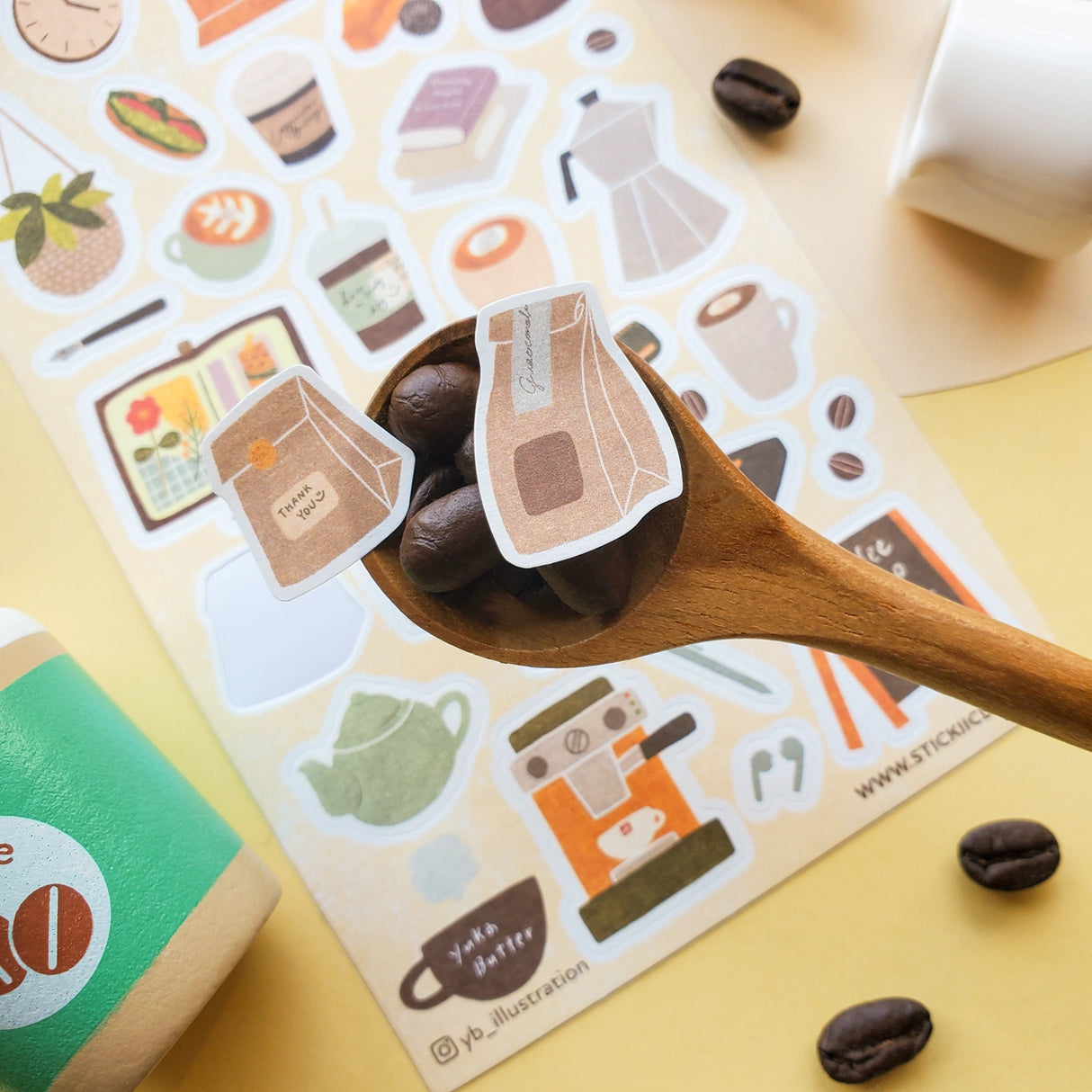 STICKII - Cafe Joy Sticker Sheet