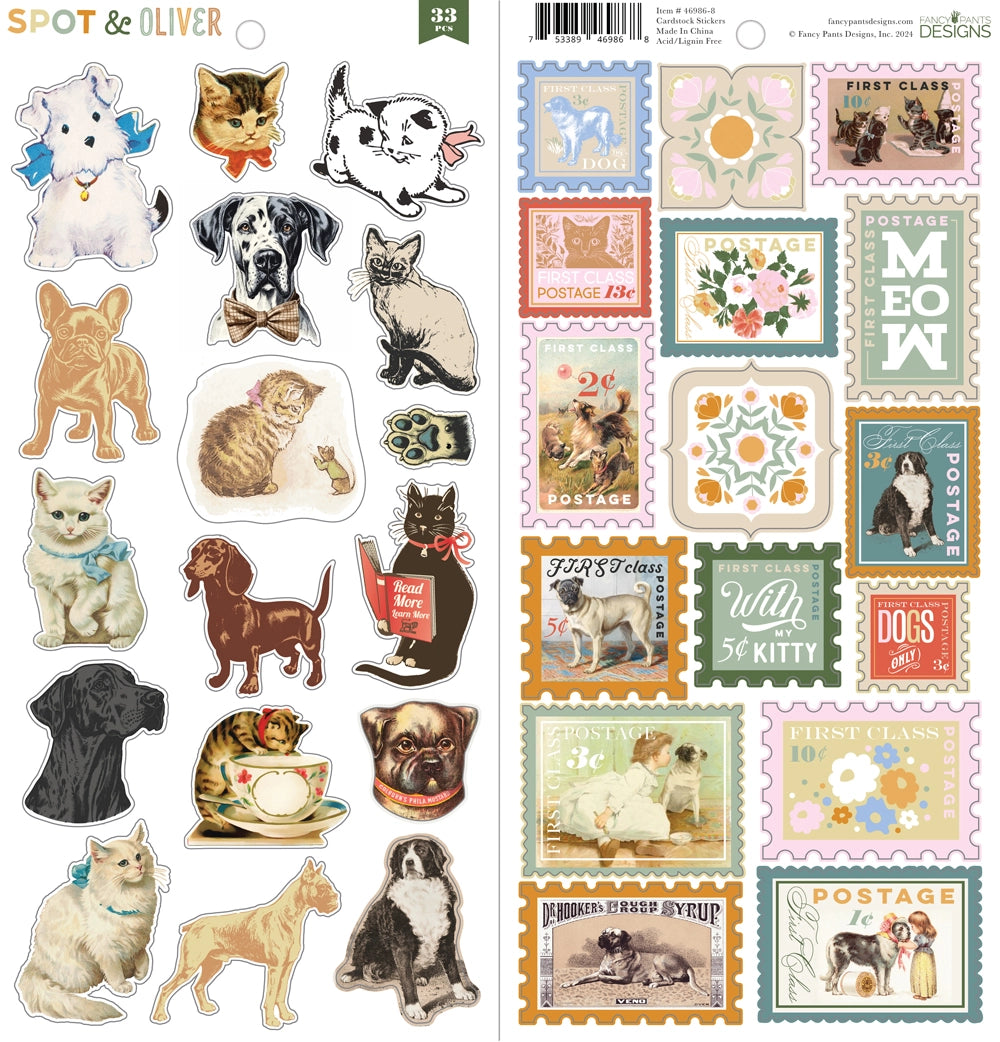 Fancy Pants Designs Scrapbooking Kit - Spot & Oliver