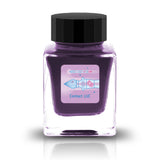 The Three-Year Anniversary Contact Collection features rich, vibrant colors with a smooth writing experience and fascinating characteristics such as shimmer and scent. The “Super” inks contain iridescent shimmer particles that shift color with the light, while the scented inks add a sensory twist to your writing. Please note that scented inks may feather when a large amount is applied—using fountain pen–friendly paper is recommended for the best results.