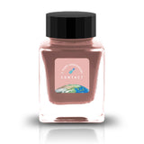 The Three-Year Anniversary Contact Collection features rich, vibrant colors with a smooth writing experience and fascinating characteristics such as shimmer and scent. The “Super” inks contain iridescent shimmer particles that shift color with the light, while the scented inks add a sensory twist to your writing. Please note that scented inks may feather when a large amount is applied—using fountain pen–friendly paper is recommended for the best results.