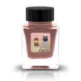 The Three-Year Anniversary Contact Collection features rich, vibrant colors with a smooth writing experience and fascinating characteristics such as shimmer and scent. The “Super” inks contain iridescent shimmer particles that shift color with the light, while the scented inks add a sensory twist to your writing. Please note that scented inks may feather when a large amount is applied—using fountain pen–friendly paper is recommended for the best results.