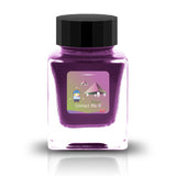The Three-Year Anniversary Contact Collection features rich, vibrant colors with a smooth writing experience and fascinating characteristics such as shimmer and scent. The “Super” inks contain iridescent shimmer particles that shift color with the light, while the scented inks add a sensory twist to your writing. Please note that scented inks may feather when a large amount is applied—using fountain pen–friendly paper is recommended for the best results.