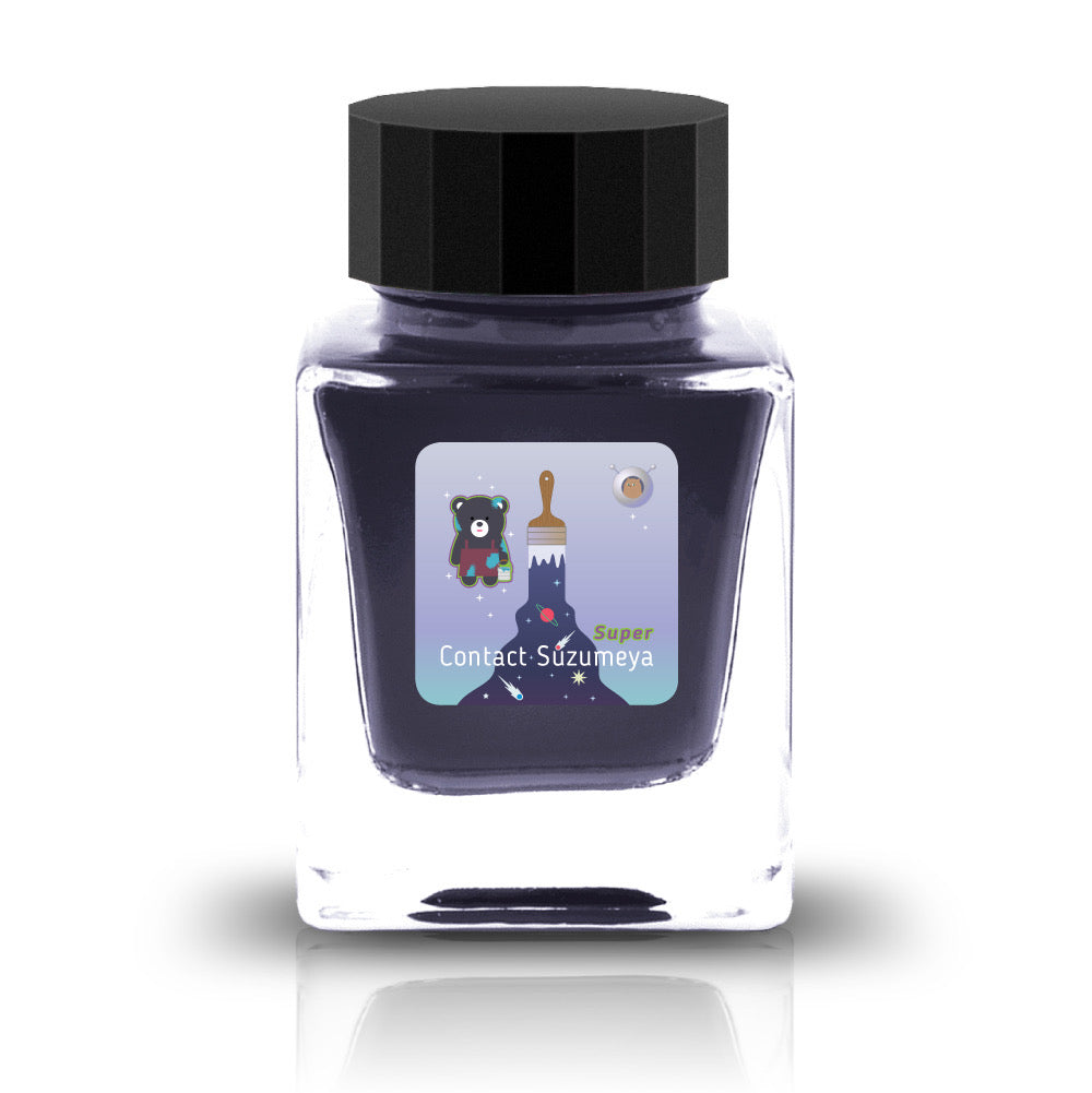 To celebrate Tono &amp; Lims’ third anniversary, this special collection pays tribute to the many friends, artists, and stationery professionals across Japan who have collaborated with the brand. Each ink in the series is named after one of these creative partners—ranging from glass pen makers like LUC to calligraphers like bechori—inviting you to join Tono &amp; Lims in a whimsical world of imagination and artistry.&nbsp;In this anniversary universe, some artists are represented by two unique ink colors: