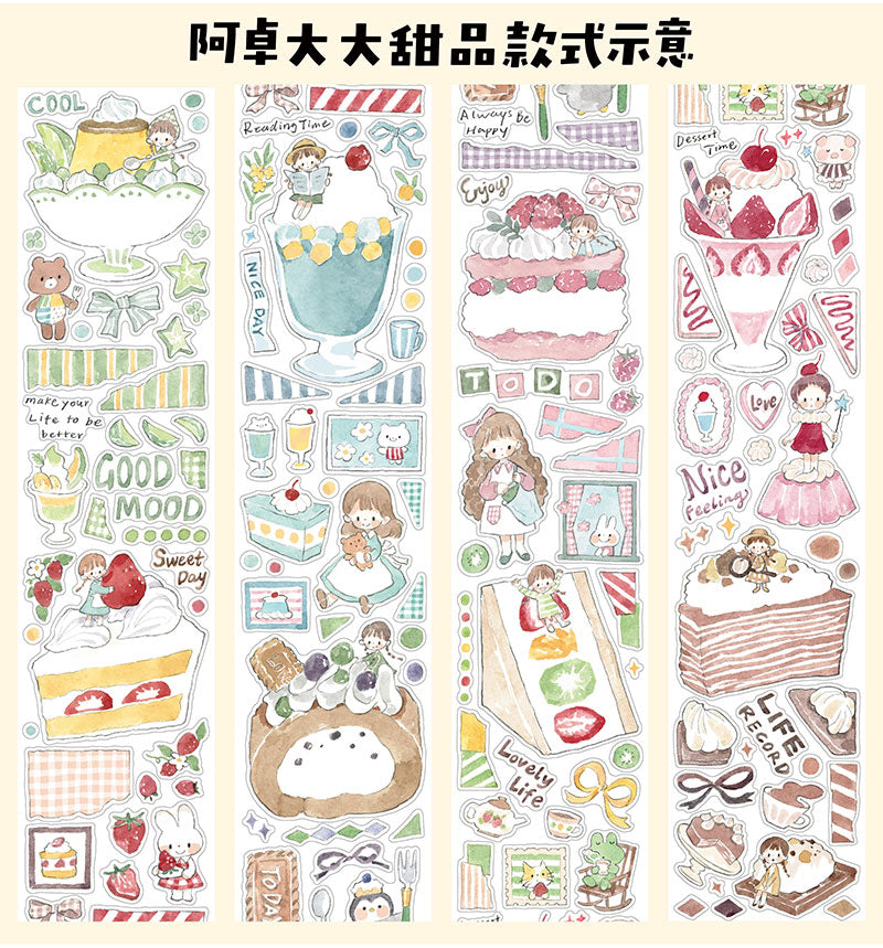 Molinta - Sweet Food Sticker Roll