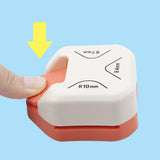 3 In 1 Corner & Paper Punch Corner Rounder - Pink