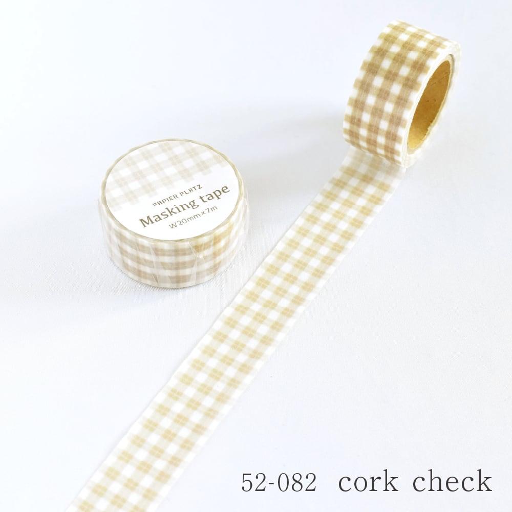 Papier Platz Washi Tape - Cork Check
