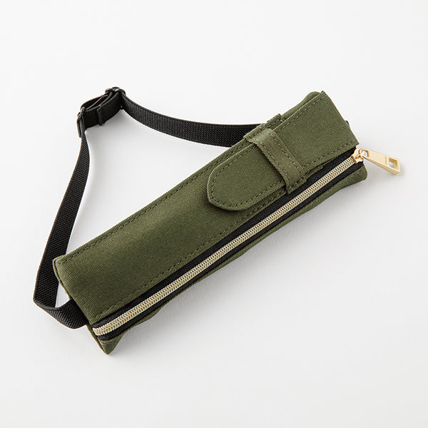 Bookband Pen Case (for B6-A5) - Khaki