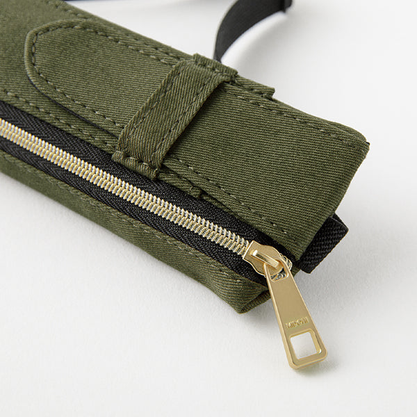 Bookband Pen Case (for B6-A5) - Khaki