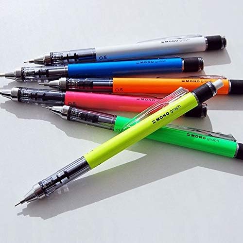 Tombow Mono Graph Mechanical Pencil - Neon Blue 0.5 mm