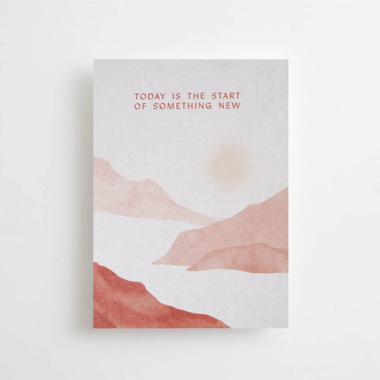 Anna Cosma Postcard - The Start of Something New