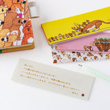 Hobonichi 100%ORANGE: Letter Set - Squirrel’s Moving Day