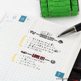 Sanby x Hobonichi Rotating Stamp for the Techo - One Piece