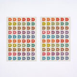Hobonichi TSUKI no IRO: Sticker Set (Schedule)