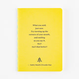 Fireside Chat Notebook - Blank (B7 Size)