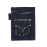 Bolsillo para jeans Hollywood Ranch Market Indigo (techo de 5 años), tamaño A6