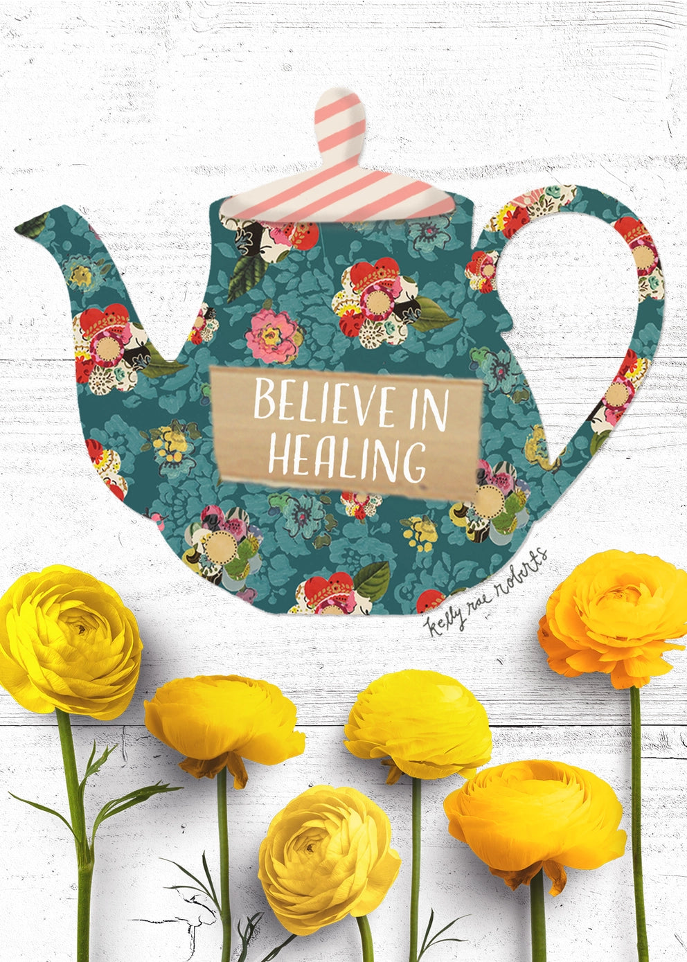 Believe in Healing Vinyl Sticker