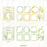Mind Wave - Ribloom Flake Sticker - Green