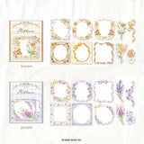 Mind Wave - Ribloom Flake Sticker - Purple