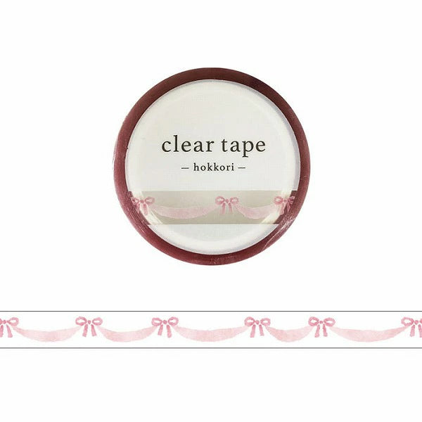 Mind Wave - Pink Ribbon PET Clear Tape