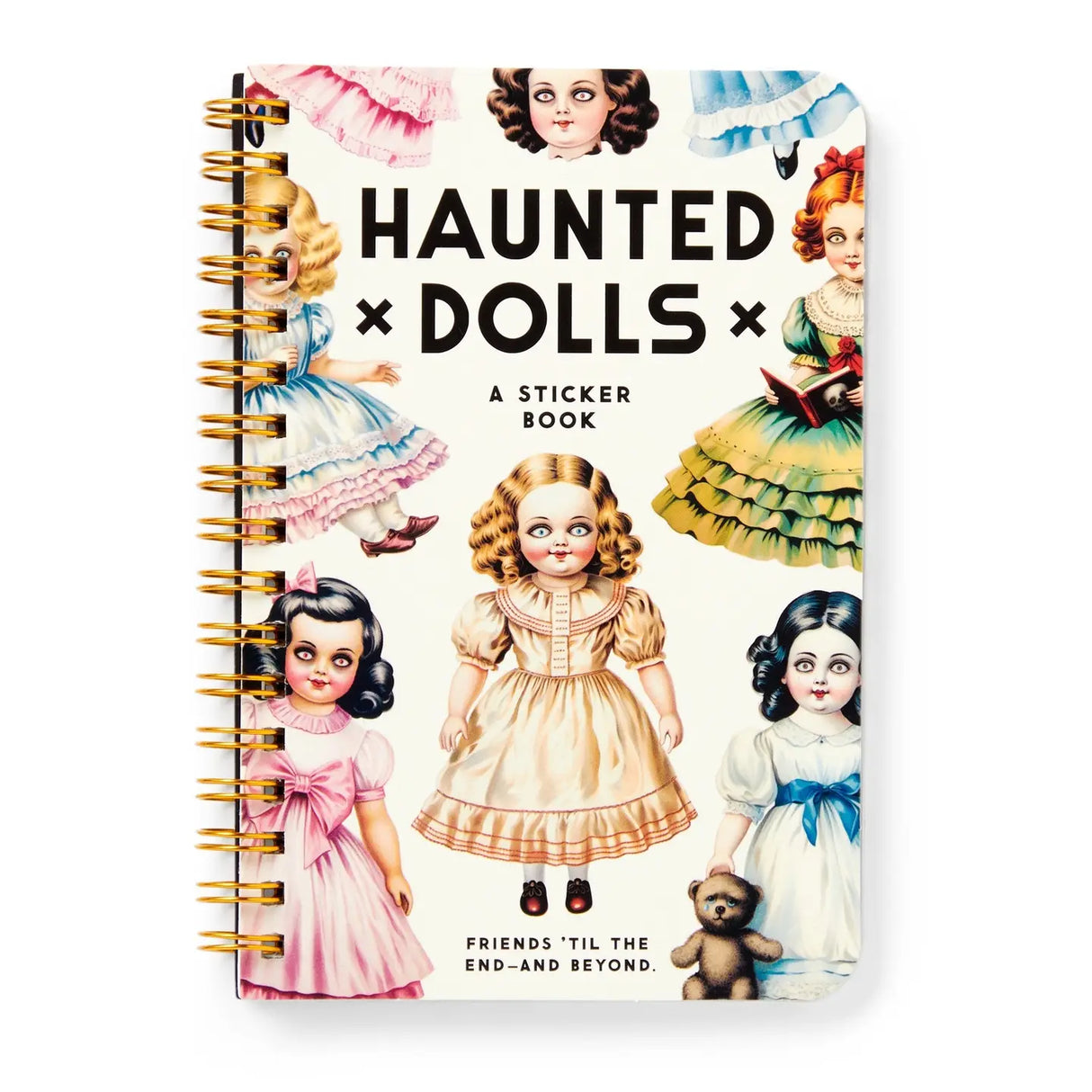 Brass Monkey Haunted Dolls Sticker Book