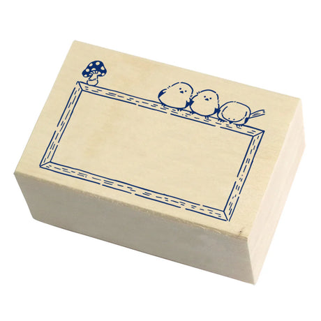 Masking Tape Companion Rubber Stamp - Shimaenaga Frame