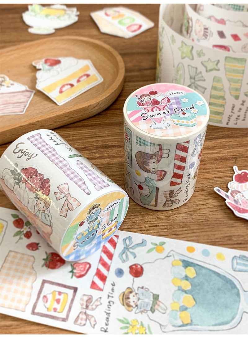 Molinta - Sweet Food Sticker Roll