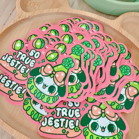 So True Jestie Puppy Dog Vinyl Sticker