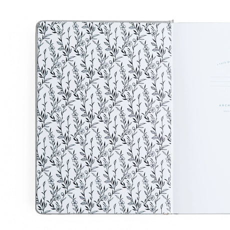 Archer and Olive A5 Radiant Raccoon: Blank Notebook