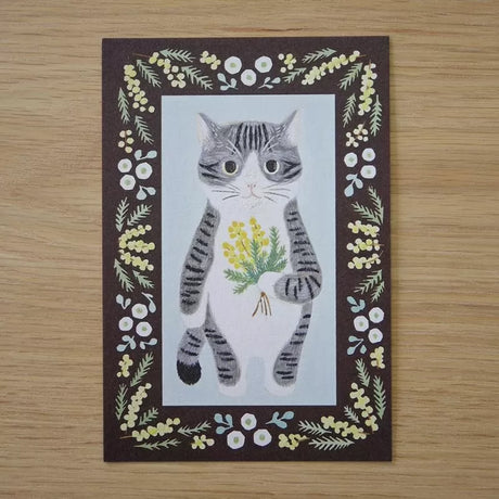 Size: 10cm x 14.8cm.
Double-sided full color.
Material: Paper (textured, slightly thick paper, ivory color)

The paper is environmentally friendly&nbsp;and contains over 30% non-wood bamboo pulp for a warm texture

Please note that the actual color may appear different&nbsp;on your computer or smartphone monitor.