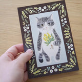 Size: 10cm x 14.8cm.
Double-sided full color.
Material: Paper (textured, slightly thick paper, ivory color)

The paper is environmentally friendly&nbsp;and contains over 30% non-wood bamboo pulp for a warm texture

Please note that the actual color may appear different&nbsp;on your computer or smartphone monitor.
