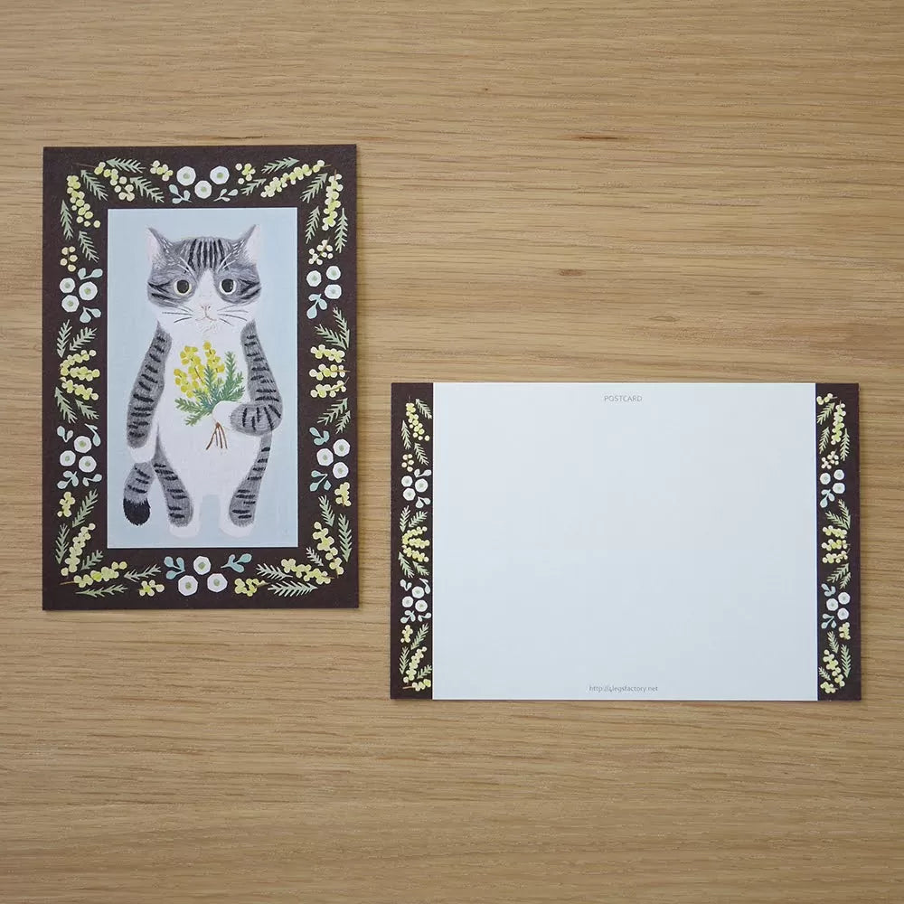 Size: 10cm x 14.8cm.
Double-sided full color.
Material: Paper (textured, slightly thick paper, ivory color)

The paper is environmentally friendly&nbsp;and contains over 30% non-wood bamboo pulp for a warm texture

Please note that the actual color may appear different&nbsp;on your computer or smartphone monitor.