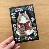 Size: 10cm x 14.8cm.
Double-sided full color.
Material: Paper (textured, slightly thick paper, ivory color)

The paper is environmentally friendly&nbsp;and contains over 30% non-wood bamboo pulp for a warm texture

Please note that the actual color may appear different&nbsp;on your computer or smartphone monitor.