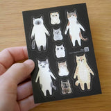 Bring charm and warmth to your letters with this adorable Cat Tsunagi letter set from 4legs. Featuring sweet, hand‑drawn watercolor cat illustrations this set adds a playful yet elegant touch to every note you send.

16 Pieces of A5 paper
4 Envelopes
1 Sticker sheet