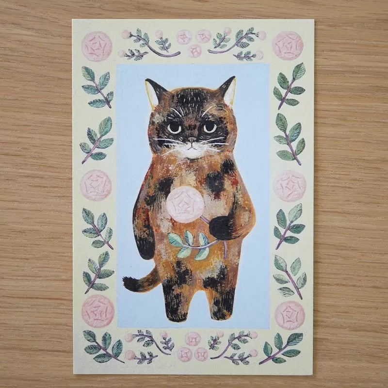 Size: 10cm x 14.8cm.
Double-sided full color.
Material: Paper (textured, slightly thick paper, ivory color)

The paper is environmentally friendly&nbsp;and contains over 30% non-wood bamboo pulp for a warm texture

Please note that the actual color may appear different&nbsp;on your computer or smartphone monitor.