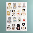 Add a touch of charm to your crafts with this adorable Cat Matryoshka sticker sheet from 4legs. Each sticker features a sweet nesting‑doll–style cat watercolor image, blending cozy folk‑art vibes with the brand’s signature cuteness.

Size: approx. 3.75in x 4.75in
Contents: 1 sheet