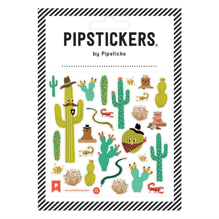 Pipsticks Sticker Sheet - Gathering At High Noon