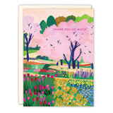 Sakura Thank You Card