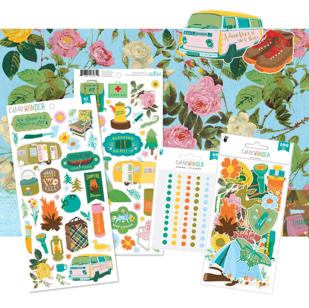 Fancy Pants Designs Scrapbooking Kit - Camp Wander