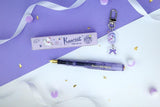 Kaweco x Hello Kitty Classic Sport Fountain Pen - 50th Anniversary Stardust Violet - Limited Edition