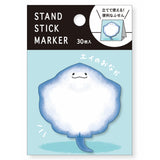Stingray Tummy Sticky Notes