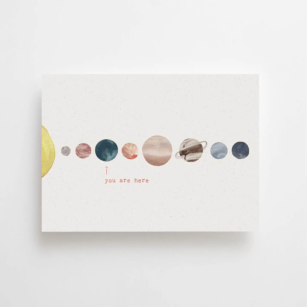Anna Cosma Postcard - You Are Here
