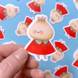 Hannakin - Lil Dumplin' Vinyl Sticker