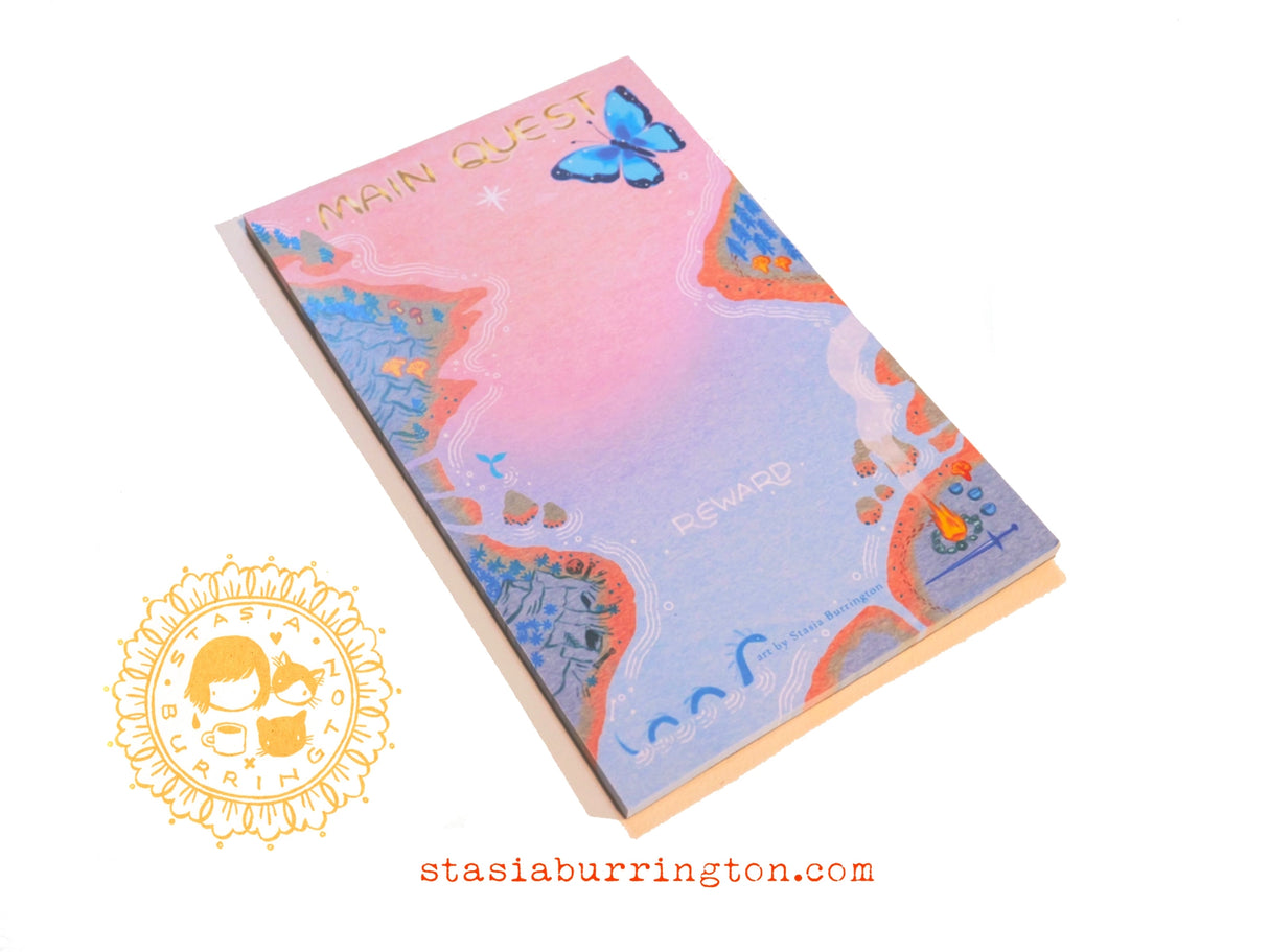 Main Quest Notepad