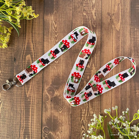 Meow Amor Creative - Mushroom Cats Lanyard