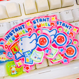 Instant Overwhelm Vinyl Sticker