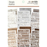 Alphabet Sticker Book - Woods